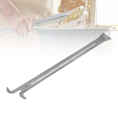 Hive Scraper Tool, Stainless Steel Extra Long Beehive Cleaning Scraper, Beekeeping Tool, Beekeeping Supplies Beekeeper Equipment Bee Hive Tool
