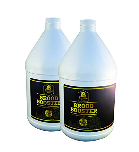 Brood Booster & Feeding Stimulant – 2 Gallon – Natural Honey Bee Supplement – Boosts Colony Growth – Prevents Syrup Fermentation – Aids Comb Building – Great for Nucs & Swarms - size: 2 Gallon