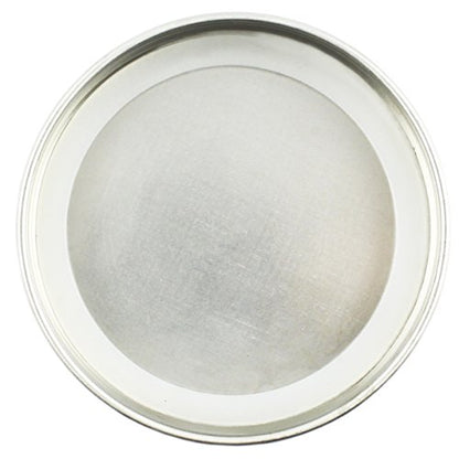 Zoie + Chloe Stainless Steel Mason Jar Lids with Silicone Seals (6 Pack + 6 Bonus Replacement Seals) - Regular Size - size: Regular Mouth