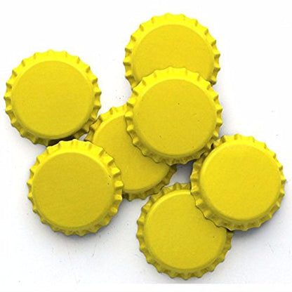 Crown Caps with Oxy-Liner-576 Caps (Yellow) - color: Yellow