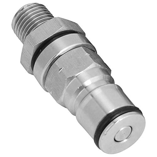 AUNMAS Gas Ball Lock Post, 304 Stainless Ball Lock Adapter, Keg Posts Parts with Pressure Relief Valve for HomeBrew Accessory