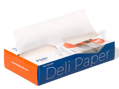 Fit Meal Prep [500 Pack] 10 x 10.75" Wax Paper Sheets for Food, Interfolded Precut Deli Pop Up Grease-Proof Sandwich Paper Wraps, Waterproof for Lunch, Food Basket, Microwave Cover, BBQ - size: 10 x 10.75"