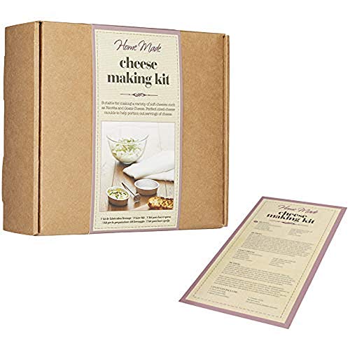 KitchenCraft Home Made Cheese Making Set, 4 Piece - style: Make Your Own Cheese Set