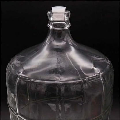 Drilled Silicone Stopper #6 for Carboy - Food Grade Silicone Bung with 8mm Hole for Airlock Use