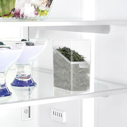 Cheese Box for Fridge Storage with Lid Airtight Slice Cheese Container for Refrigerator Food Preservation and Organization