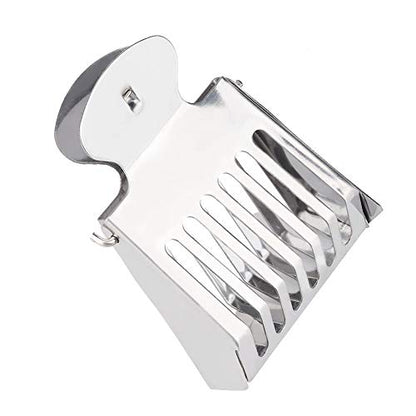 HERCHR Bee Catching Tool, 2Pcs Bee Queen Clip Beekeeping Stainless Steel Bee Queen Catchers Cages Beekeeper Catching Apiculture Beekeeping Tool