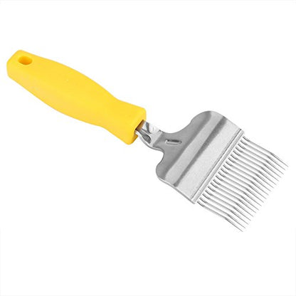 Stainless Steel Uncapping Fork for Honey Extracting Beekeeping Tool Bee Hive Honeycomb Fork Beekeeping Supplies Professional Honey Extraction Equipment