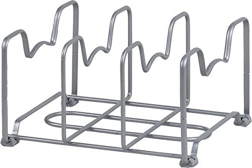 Simple Houseware Kitchen Houseware Organizer Pantry Rack, Silver - color: silver