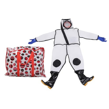 Bee Suit, 3D Ventilated Full Body Beekeeping Suit with Gloves & Shoes, Thickened Outfit for Beekeepers(XXL)