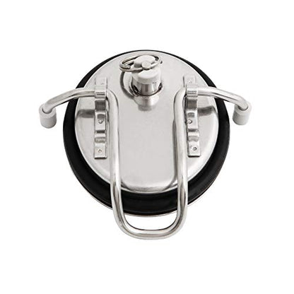 304 stainless steel Cornelius Keg Lid New Replacement Corny Keg (Soda Keg) Lid with New O-ring for Cornelius or Firestone Kegs for homebrew beer kegging…