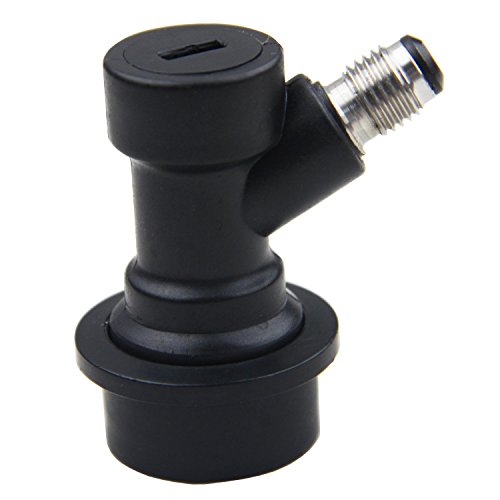 UP100 ONE Pair Ball Lock Corny Keg Disconnects + 2 Barb Connector Home Brew Beer Keg Parts for Cornelius Kegs
