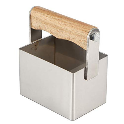 Stainless Steel Honey Cutter Scraper Comb Uncapping Tool with Plastic Case, Beekeeping Accessory