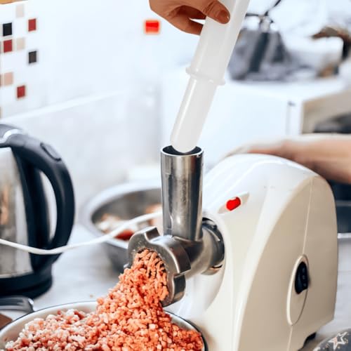 HeCotia Meat Grinder Pusher Tool, Meat Food Grinder Plunger Vegetable Fermentation Tampler for Chopper, Sausage Stuffer & Mince Masher Attachments