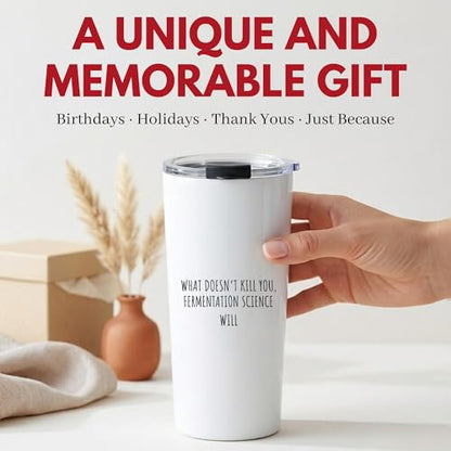 Funny Sarcastic Fermentation Science Joke 20 oz Tumbler