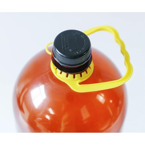 4L PET Oxebar Keg With Cap & Handle - Pressurized Growler for Home Brewing Beer, Lightweight & Oxygen Barrier (Bottle Only)
