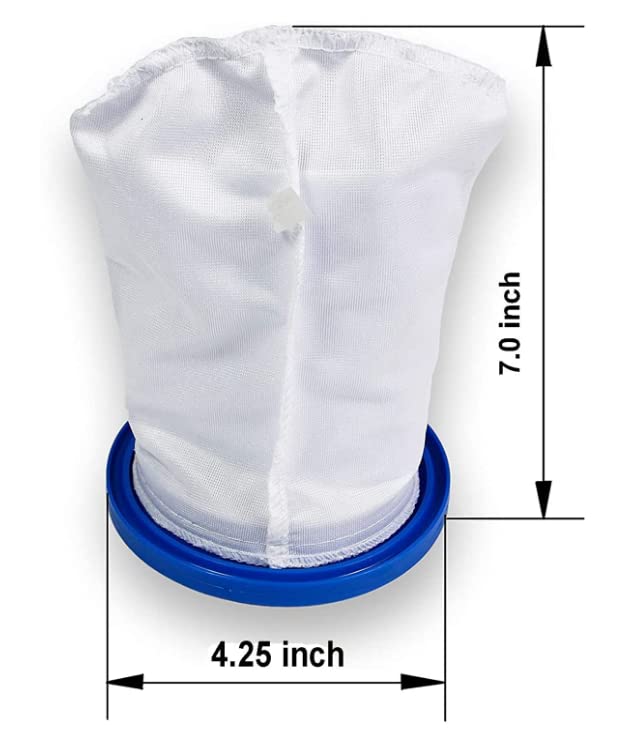 Sand & Silt Filter Bag - Compatible with Pool Blaster Max, Catfish Ultra, iVac 250, iVAC C2, Volt FX-4 and Jacuzzi JPV200 Handheld Pool Vacuums, P30X022SS / PBW022SS (1 Pack) - style: 1 PACK