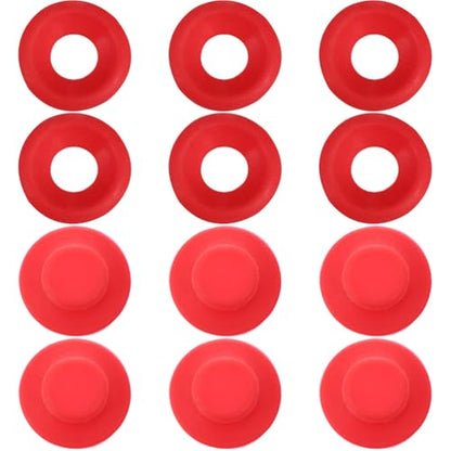 PRETYZOOM 12 Pack Swing Bottle Gaskets 0.98 in Replacement Seal Washers for Beer and Soda Bottles Home Brew Bottle Gaskets for Fermentation and Leak Proof Sealing