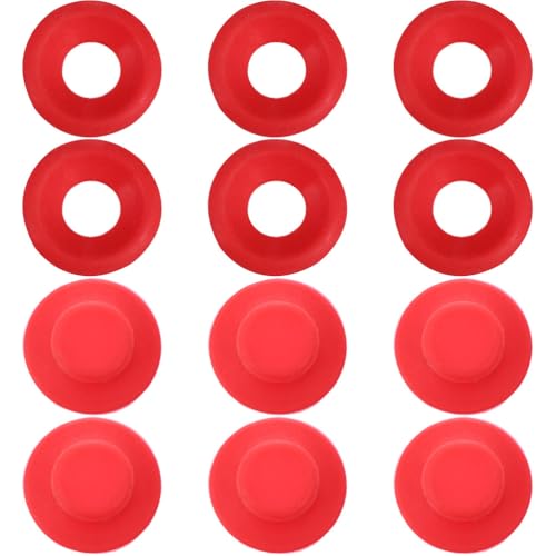 PRETYZOOM 12 Pack Swing Bottle Gaskets 0.98 in Replacement Seal Washers for Beer and Soda Bottles Home Brew Bottle Gaskets for Fermentation and Leak Proof Sealing