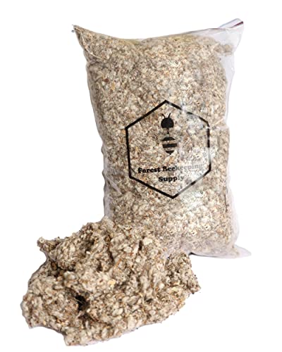 -Hive bee Smoker Fuel | All Natural Cotton Fiber |1 LBS Bag