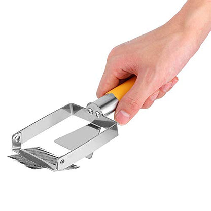 Generic Stainless Steel Beehive Knife Scraper Beekeeping Uncapping Fork Tool Honey Equipment