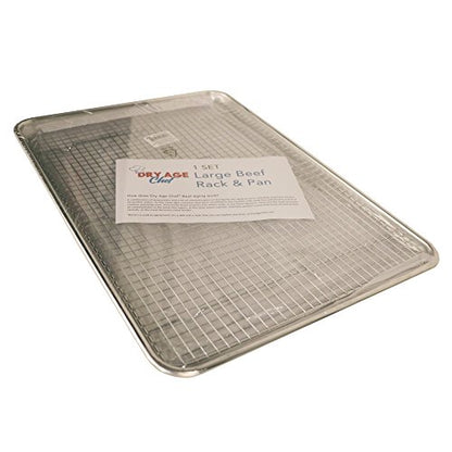 Large Beef Rack and Dry Aging Pan by Dry Age Chef