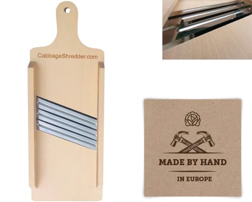 Cabbage Shredder & Sauerkraut Pounder, Fork, Tongs Bundle