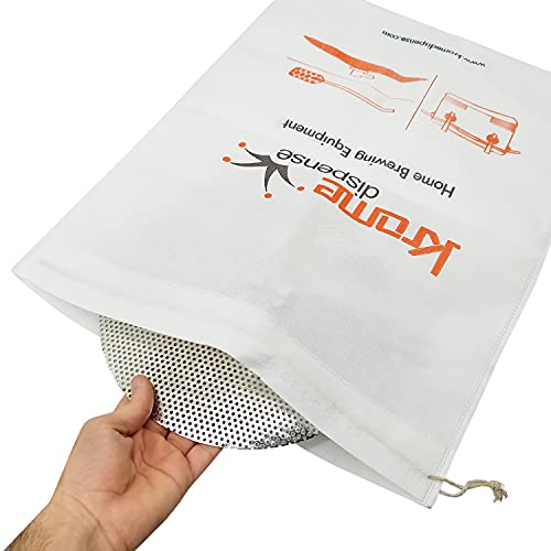 Krome's Stainless Steel False Bottom With Size15.35” for Home Brewing, Beer Kettle, and Mash Tun - C389 (12 inch)