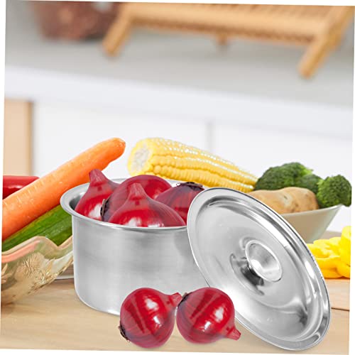 Kisangel 2set Condiment Container with Lid Spice Jar for Home Kitchen and Restaurant Use Easy Seasoning Storage