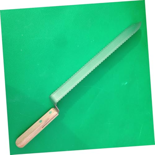 Stainless Steel Serrated Z Shaped Honey Uncapping Knife Beekeeper Tool for Efficient Wax Removal and Beehive Maintenance