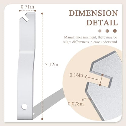 T Security Picture Hanger Wrench T Screw Security Wrench for Picture Security Lock Picture Framing Supplies 3PCS - size: 3 Pieces