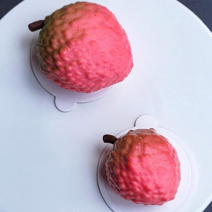 OCPO KITCHEN 3D Raspberry Silicone Mold for Baking Mousse Cake, Candy, Chocolate, Truffle, French Dessert, Pastry, Cupcake, Fruit Ice Cream Mould, Cake Decoration Mold, Raspberry Shape (4-Cavity) - style: Raspberry (4-Cavity)