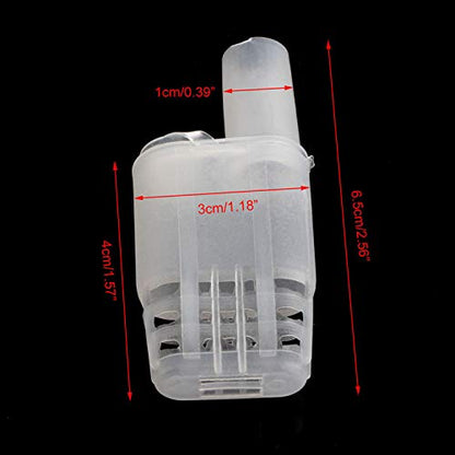 Sweet Bee 50 pcs JZBZ Queen cage Plastic Hair Roller Cages Non-Grafting Beekeeping Queen cage