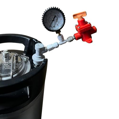 HomeBrew Ferment CO2 Constant pressure valve Adjustable pressure Spunding Valve for Home Brewing beer corny beer keg with ball lock kit