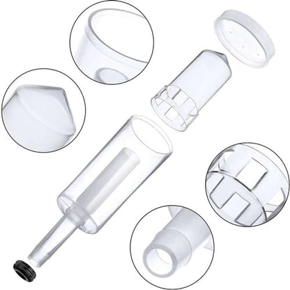 with Grommet Air Lock 2pcs Exhaust Valve Fermentation Wine Beer Making Three-Piece Airlock Arrive 1Pcs
