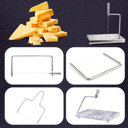 Nuanchu 10 Pcs Cheese Slicer Wire Replacement Block Cheese Cutter Wire for Polished Marble(Style 1)