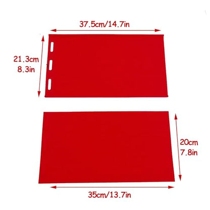 2PCS Beehive Foundation Sheets, Beeswax Foundation Sheets Press Embosser Machine Manual Silicone Mold DIY Beekeeping Tool
