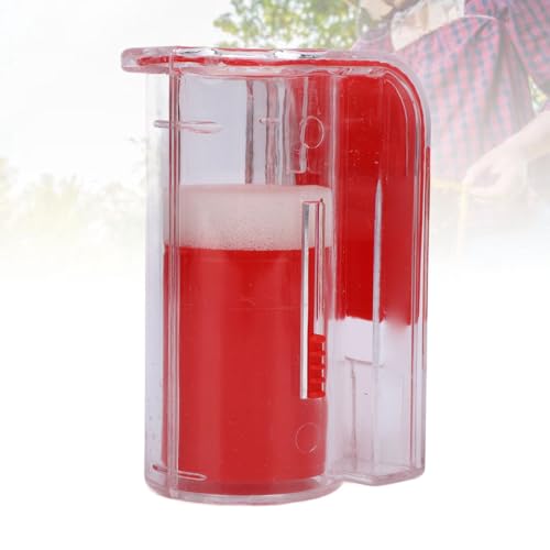 Queen Bee Marking Kit, Marking Bottle, 0-99 Number Sticker, Tweezers, Plastic Material, for Beehive Management, Beekeeper Supplies (Red) - color: Red