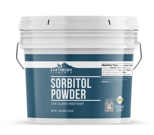 Earthborn Elements Citric Acid and Sorbitol Powder Bundle, 1 Gallon Bucket Each, Food Safe, Preservative & Sugar Substitute