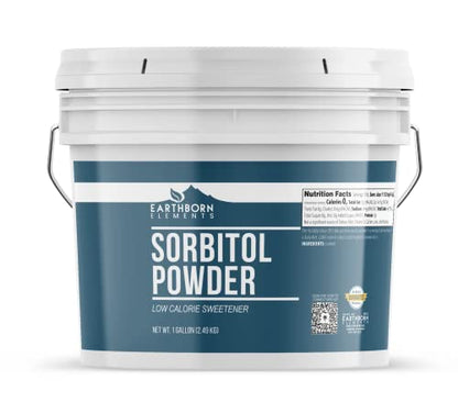 Earthborn Elements Citric Acid and Sorbitol Powder Bundle, 1 Gallon Bucket Each, Food Safe, Preservative & Sugar Substitute