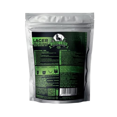 George’s Beer Liquid Malt Extract Concentrate – Makes 5 Liters (1.32 Gallons) – Yeast Included – Homemade Craft Lager in 4 Easy Steps – Sold by North Mountain Supply - style: Refill - Lager