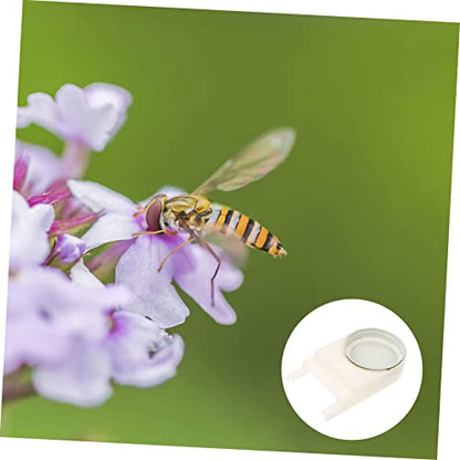 2pcs Beehive Water Dispenser with Design Durable Bee Feeder for Beekeeping Easy Observation of Water Level for Entrance Internal Feeding