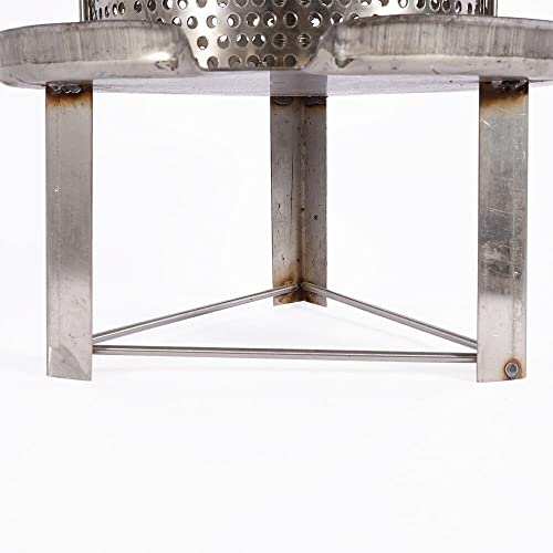 Manual Honey Press Wax Presser, Stainless Steel Press Honey Presser Beeswax Extractor Mesh Honey Press Machine, Manual Mesh Honey Wax Press Beekeeping Presser Tool Household Beekeeping