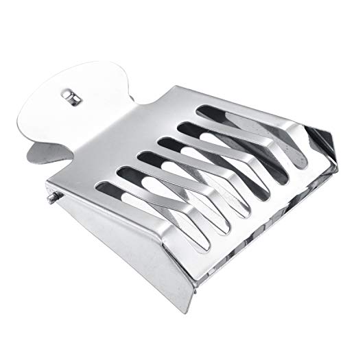 Beekeeping Bee Queen Cage Catcher Clips,3 Pack Stainless Steel Beekeeper Beekeeping Catching Tool Equipment