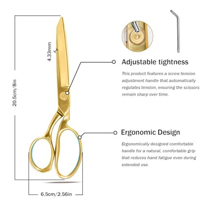 Grand Opening Ribbon-Cutting Ceremony Kit – Includes Gold Scissors, Flower Ball, Red Ribbon & White Gloves,Suitable for all ribbon-cutting and inauguration ceremonies (Mirror Polished Handle) - style: Mirror Polished Handle
