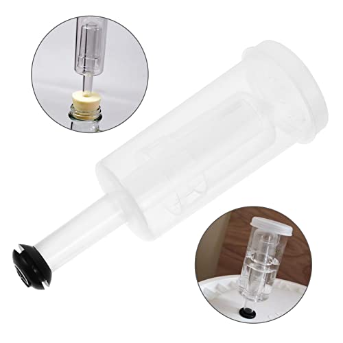 DECHOUS 3-Piece One-Way Brewing Stopper Set Silicone Air Locks for Fermentation Sturdy Brewing Stoppers Lids for Home Supplies
