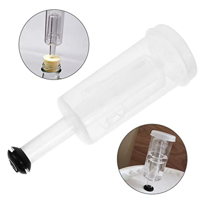DECHOUS 3-Piece One-Way Brewing Stopper Set Silicone Air Locks for Fermentation Sturdy Brewing Stoppers Lids for Home Supplies