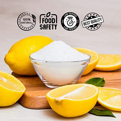 Citric Acid 5lb and Dexterose Monohydrate 5lbs| Pure and Bulk Ingredients Combo Pack