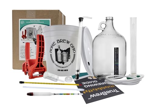 Home Brew Ohio 1 Gallon Beer Brewing Equipment Kit