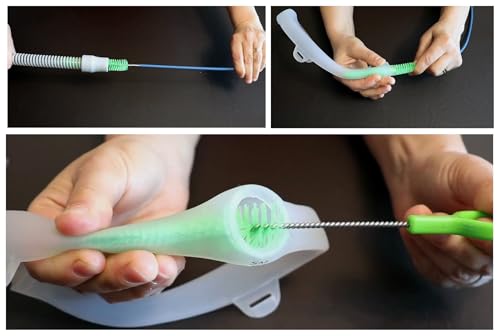 Aveen CPAP Tube and Mask Cleaning Brush, Suitable for All CPAP Hoses and Masks, CPAP Hose Cleaning Brush Kit, Enhance Your CPAP Machine and CPAP mask, CPAP mask Cleaner.