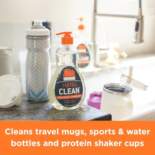 Sport Bottle Dish Soap, Fragrance Free, Plant Powered, Hypoallergenic, 16.9 fl oz, 1 Count